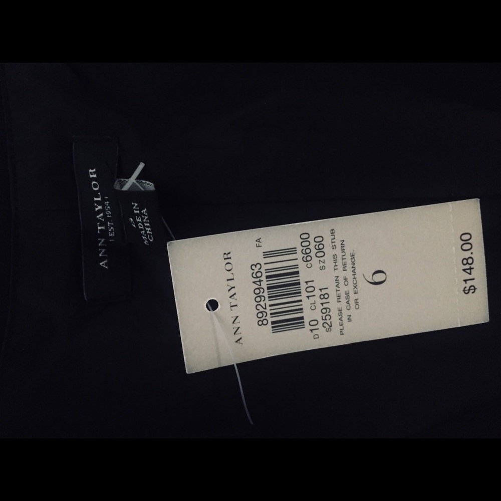 Black Ann Taylor Size 6
